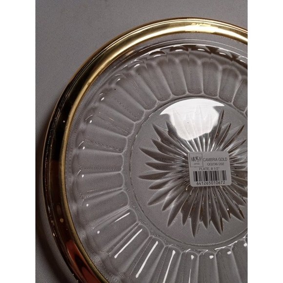 Mikasa Cambria Gold Trim Plate 8.5"‎ Diameter - Picture 5 of 6